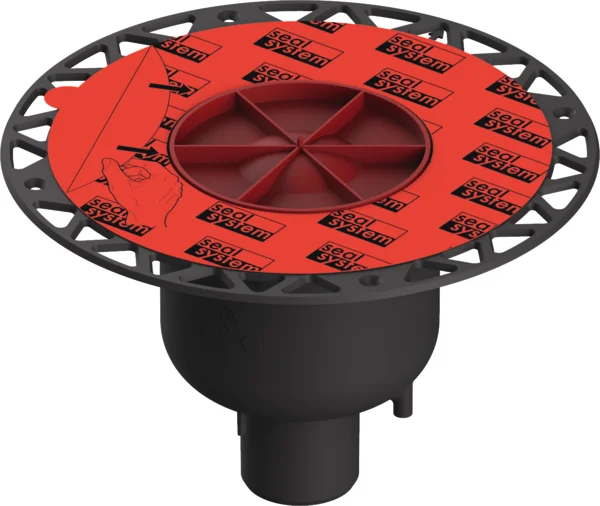 TECE TECEdrainpoint S afvoer DN 50 verticaal SealSystem universele flens TECE 3601600