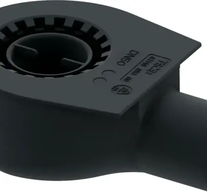 TECE TECEdrainline drain flat DN 50 side drain