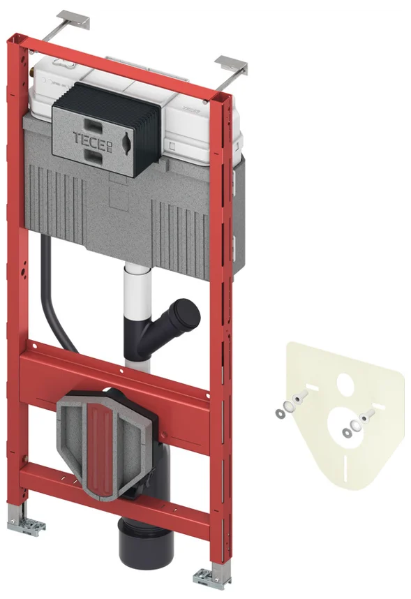 TECE Inbouwspoelreservoir met frame TECE TECEprofil 9300389
