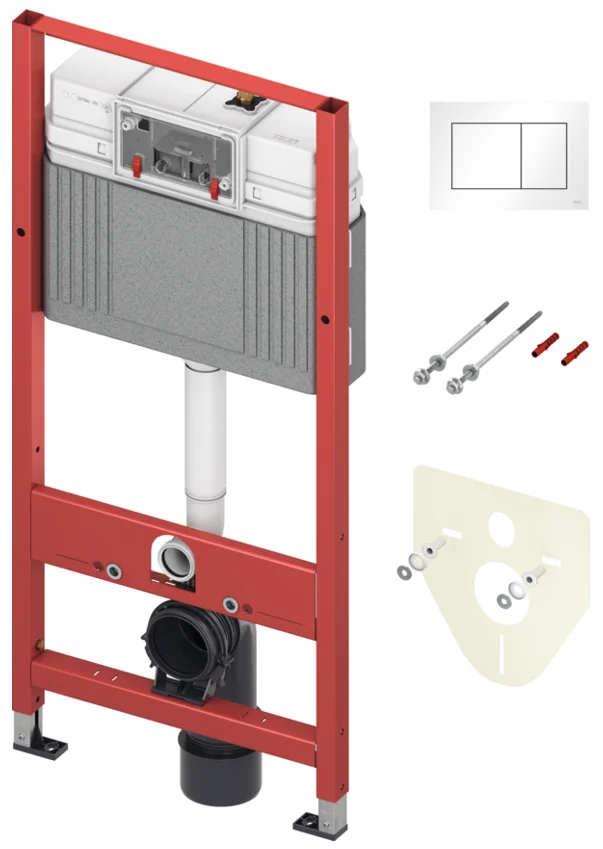 TECE Inbouwspoelreservoir met frame TECE TECEbase 9400413