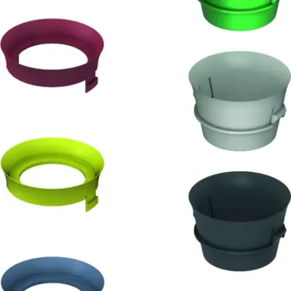 TECE TECE reduceerringen voor Uni- en Base-spoelkast TECE 9820337