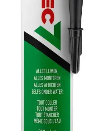 Tec 7 TEC 7 POLYMEER ZWART 310 ML Novatech 535106000