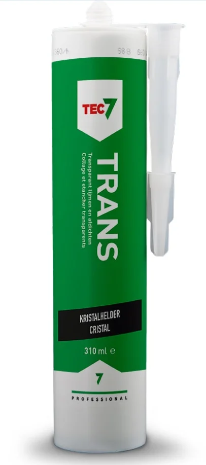 Tec 7 Afdichtingsmiddel Tec 7 Trans 310ml patroon polyurethaan (PU) transparant 539506000