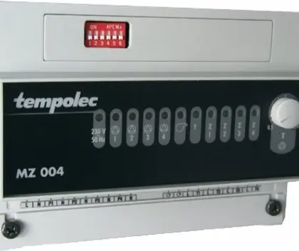 Tempolec MZ004 Tempolec MZ004 multizonemodule voor 4 circulatoren + 1 brander