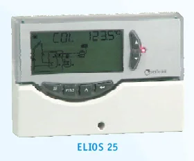 Tempolec Regelaar voor zonneverwarming 230V tempolec ELIOS25