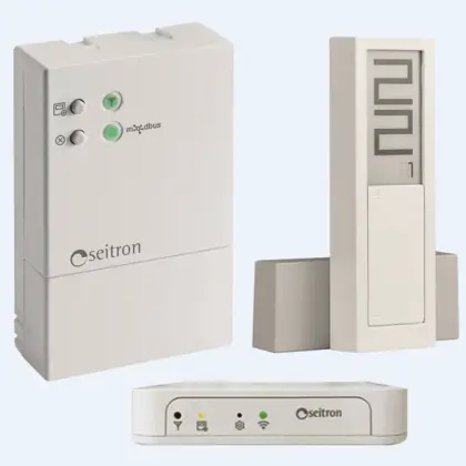 Tempolec Kit programmeerbare Wi-Fi thermostaat warm-cool op batterij + Gateway + control unit tempolec HYGGEHOMEKIT
