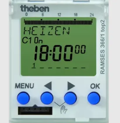 Tempolec Ruimteklokthermostaat Tempolec weekklok klasse II modulerend RAM366/1TOP2