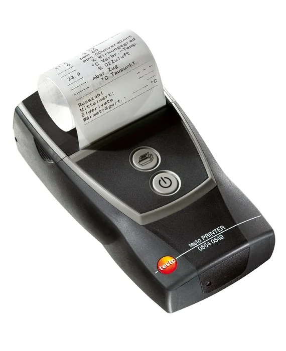Testo Printer met IRDA en infraroodinterface testo 05540549