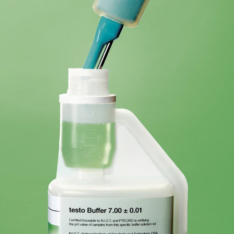 Testo Bufferoplossing pH 7,00 (250 ml) incl. certificaat testo 05542063