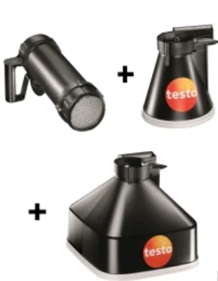 Testo Testovent 417, trechterset met trechter voor rond en vierkant ventilatieroost 05544173