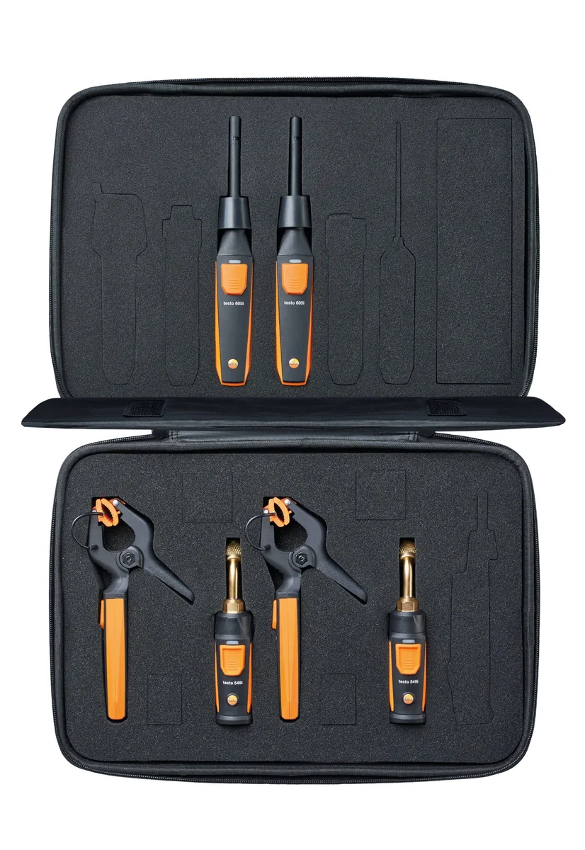 Testo Smart Probes set AC/Refrigeration Plus testo 2x 115i,2x 549i,2x 605i, Smartcase 0563000241