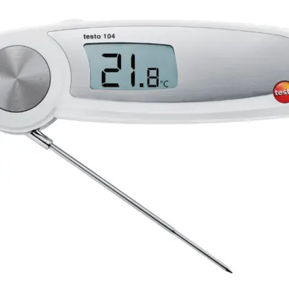 Testo Testo 104 waterdichte uitklapbare steekthermometer (-50 tot +250grC) testo 05630104