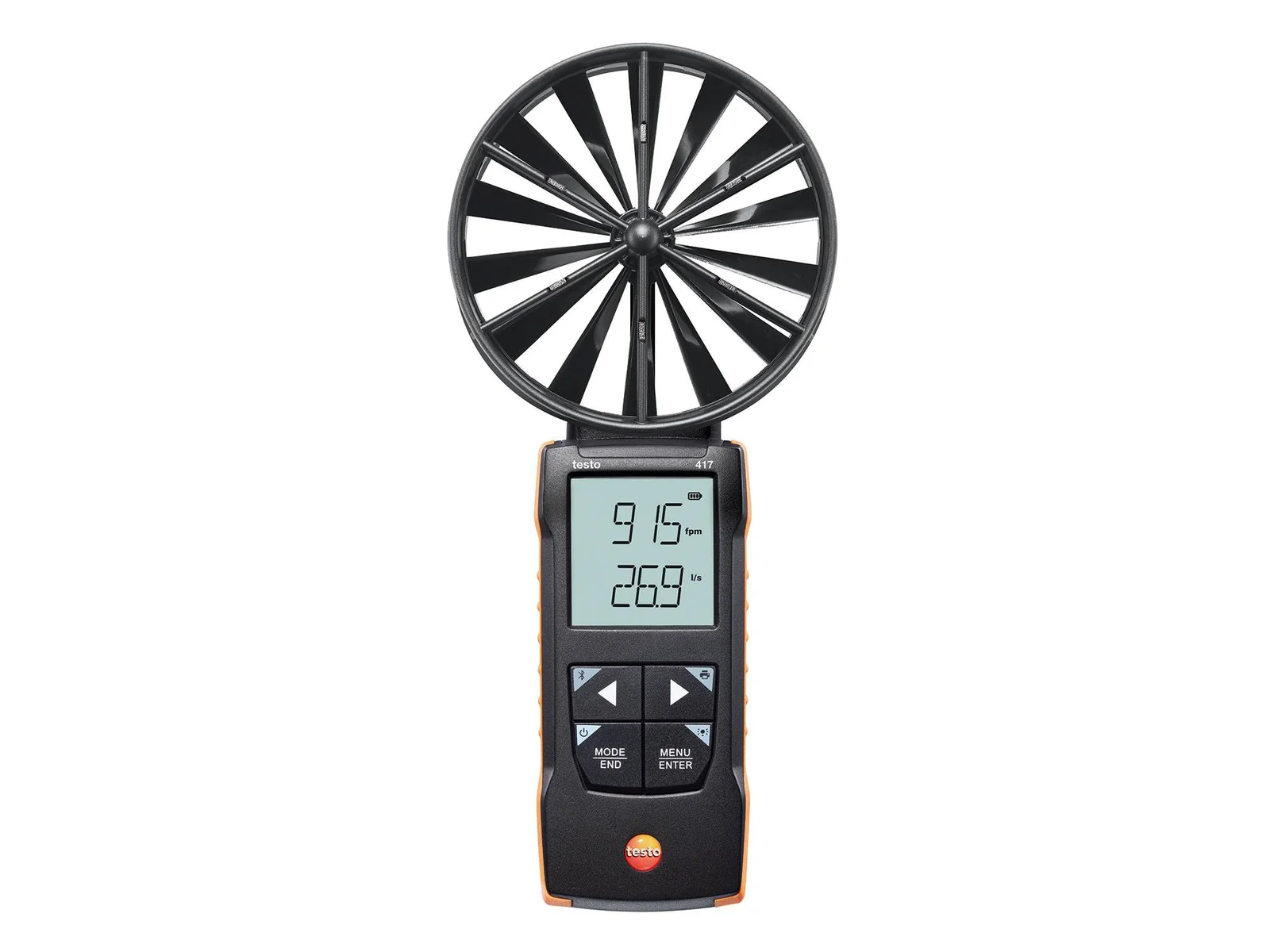 Testo Testo 417 vleugelrad-anemometer 16 mm testo (0,3..20 m/s ) (ex 05604170) 05630417