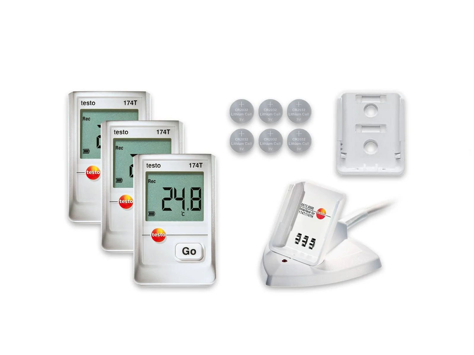 Testo Mini-temperatuur datalogger 174 T starterkit testo 05630561