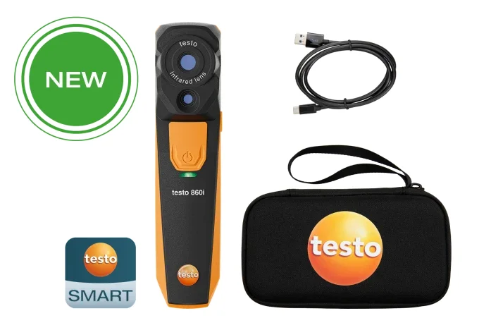 Testo Testo 860i draadloze warmtebeeldcamera smartphones testo 05630860