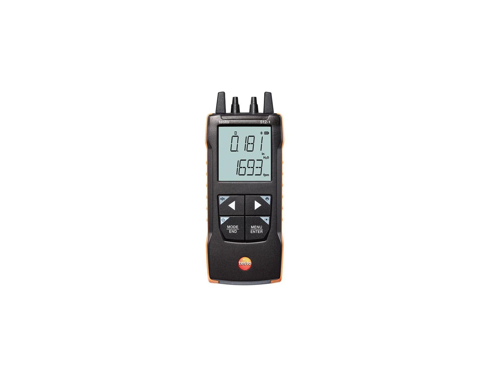 Testo Testo 512-1 verschildrukmeter meetbereik 0-200 hPa testo (ex 05605126) 05631512