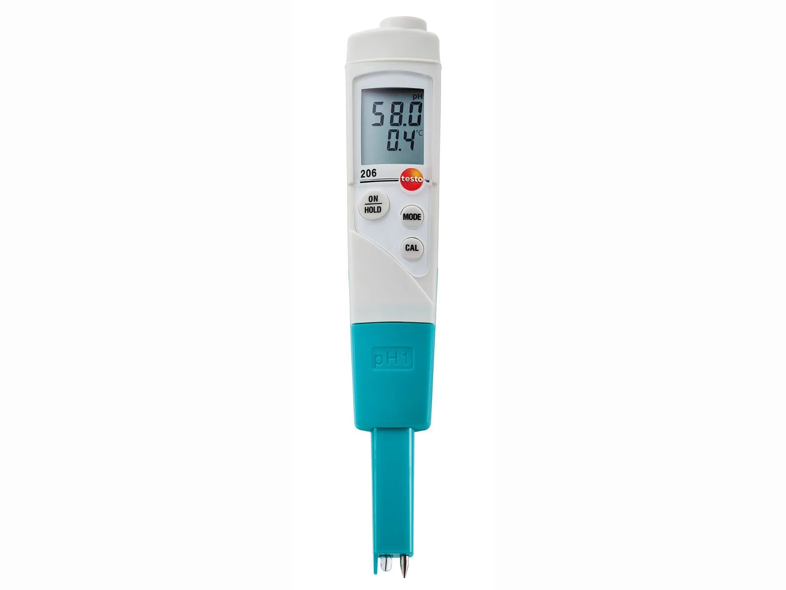 Testo Testo 206-pH1 - pH-/grC-meetstick met voelerspits testo 05632065