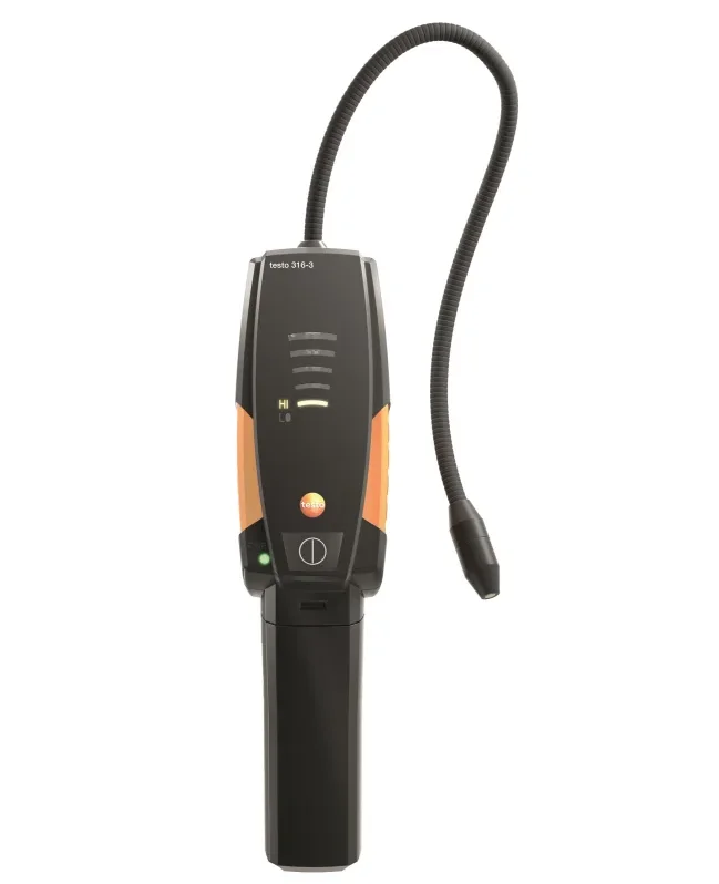 Testo Testo 316-3 lekdet. CFC FCFC HFC sensorkop Koffer kalibratieprot. batterijen filter en handl. Testo 05633163