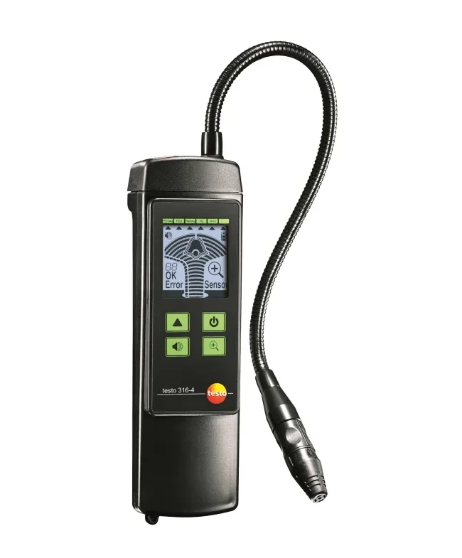 Testo Set testo 316-4 incl. sensorm. CFC HCFC HFC H2 etui netadapter oorplug Testo 05633164