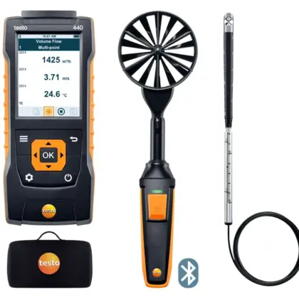 Testo Testo 440 luchtsnelheids-combiSet 2 met Bluetooth testo 05634407