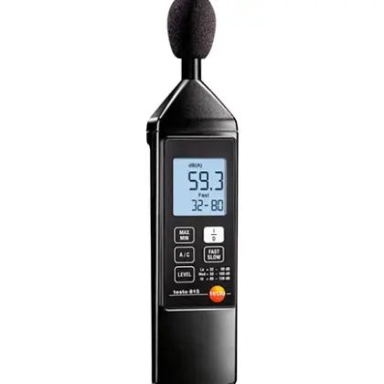Testo Testo 815 geluidsmeter incl. batterij
