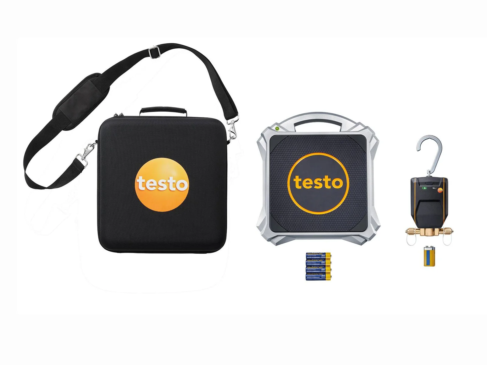 Testo Testo 560i set Digitale koudemiddelweegschaal en intelligent ventiel 05642560