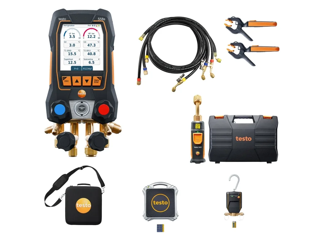 Testo Testo 558s professionele warmtepomp set testo 05645010