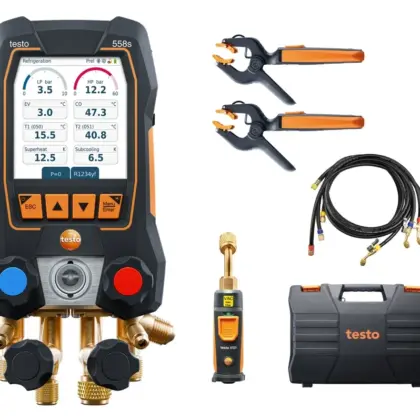 Testo Testo 558s set digitale 4-weg manifold TouchScreen testo 05645583