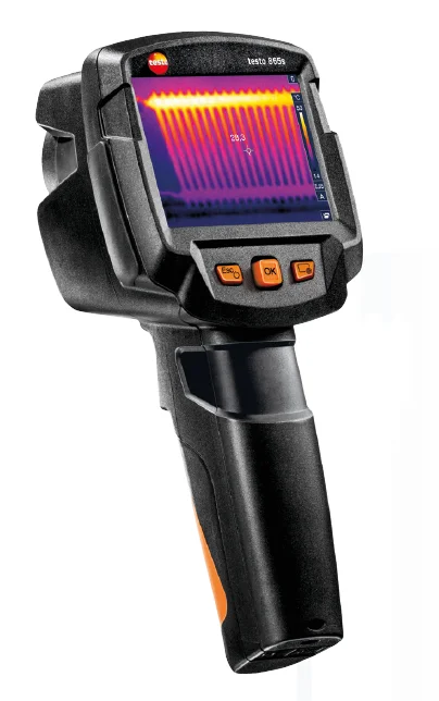 Testo Testo 865s thermische camera met USB-kabel netadapter, 160 x 120 pixels (IR-beeld) Testo 5608651
