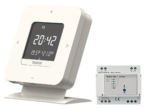 Theben Ruimteklokthermostaat Theben RAM dag- of weekklok 813 TOP3 HFSET1 RAM813TOP3HFSET1