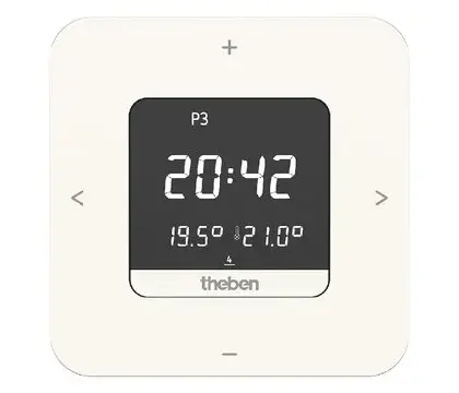 Theben Ruimteklokthermostaat Theben RAM dag- of weekklok klasse IV 812 TOP3 RAM812TOP3