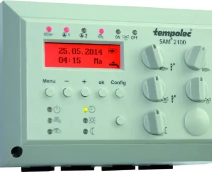Theben SAM2100 Theben SAM2100 weersafhankelijke regelaar - 230V - sturing van brander - circulator cv en sww