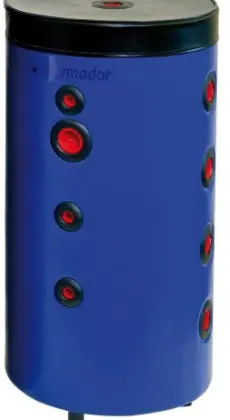 Thermador BMEL100SK Thermador Skai buffervat 100 l - vloermodel - 2x4 aansluitingen 5/4
