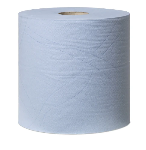Tork 130073 Tork Heavy-duty wiping paper- 2 lagig - 500 vellen - blauw - prijs per doos