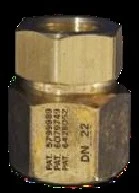 TracPipe FGP-32x750BSP TracPipe PLT rechte overgangskoppeling FF DN32 X 3/4 F