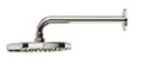 ULTIMKRFI00282 Finn regen douchekop 200 mm met wand douchearm 1/2 - brushed bronze
