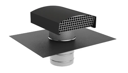 Ubbink 0120042 Ubbink Ubvent ventilatiedakdoorvoer 200 mm - RAL 7016 antracietgrijs