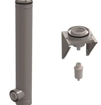 Ubbink 0121092 Ubbink CLVkit PP/Galva startkit 1 - 125/200 mm