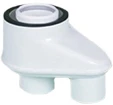 Ubbink 0122035 Ubbink Rolux PP adapter 80/80 x 80/125 - wit