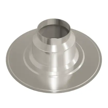 Ubbink 0146232 Ubbink Alu plakplaat (hoogte 150mm) 125 mm