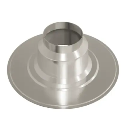 Ubbink 0146233 Ubbink Alu plakplaat (hoogte 150mm) 131 mm