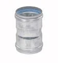 Ubbink Rolux dikwandig alu mof FF 80 x 80 mm 0165536