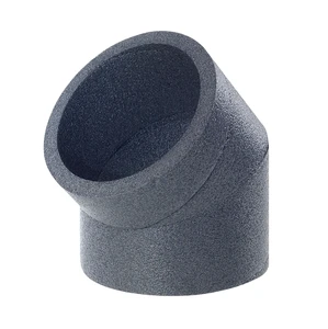 Ubbink Aerfoam WTW geisoleerd bocht 45° 160/190 mm 0188224