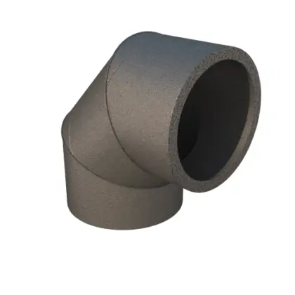 Ubbink 0188227 Ubbink Aerfoam bocht 90° MM 200 x 200 mm