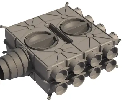Ubbink 0188581 UBBINK AE DBOX800 16 Aansl.