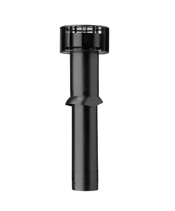 Ubbink 0189314 Ubbink Multivent K ventilatiedakdoorvoer 166 mm (lengte 1100mm) - RAL 7016 antracietgrijs - met kruiskap