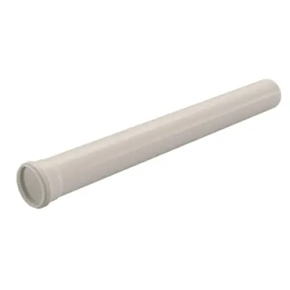 Ubbink 0222705 Ubbink Rolux PP verlengstuk 60 mm (lengte 2000mm) - zwart
