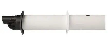 Ubbink 0223124 Ubbink Sekurit concentrisch PP/PP muurdoorvoer 80/125 mm - zwart