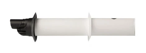 Ubbink 0223124 Ubbink Sekurit concentrisch PP/PP muurdoorvoer 80/125 mm - zwart