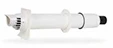 Ubbink 0223152 Ubbink Rolux concentrisch PP/Staal muurdoorvoer 100/150 mm - wit - zonder bocht